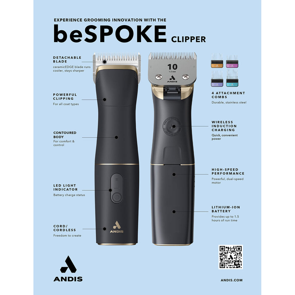 Hair clipper for pets Andis BESPOKE Black-1