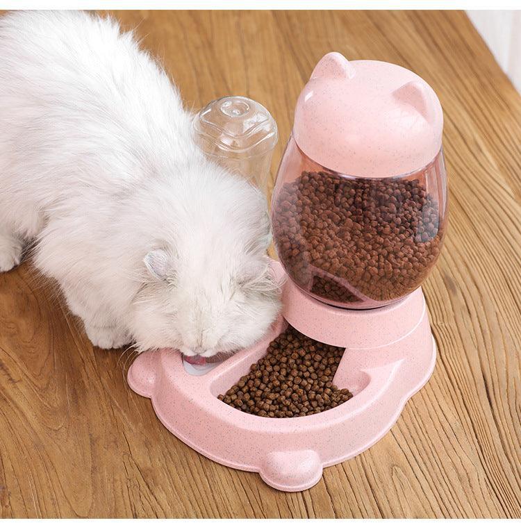 Automatic Pet Food And Water Dispenser-0