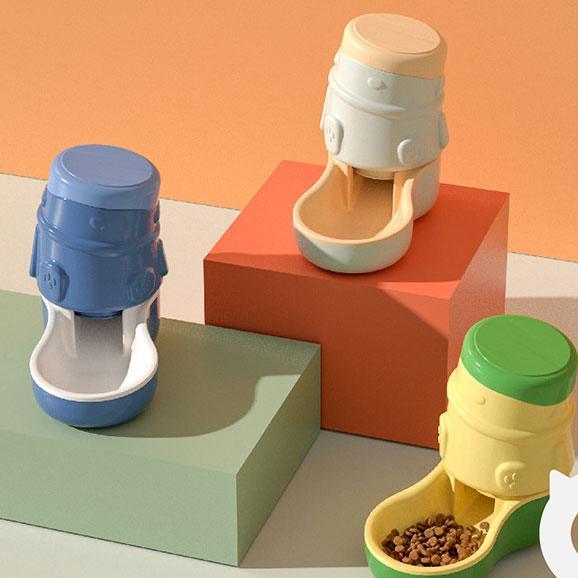 Automatic Pet Water And Food Dispenser-0