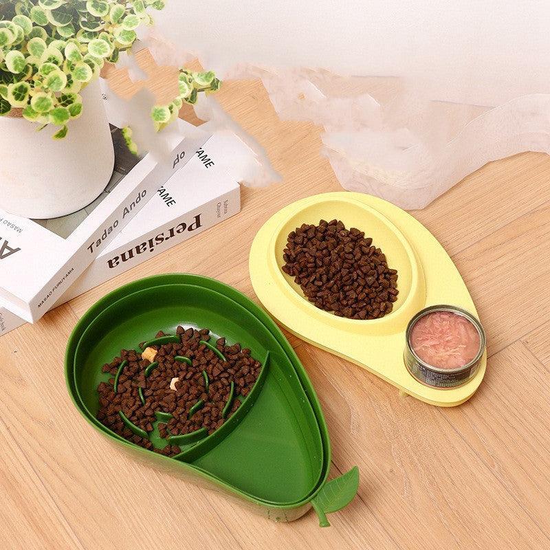 Avocado Pawsome Pet Feeding Set: Automatic Food Bowl And Water Dispenser-1