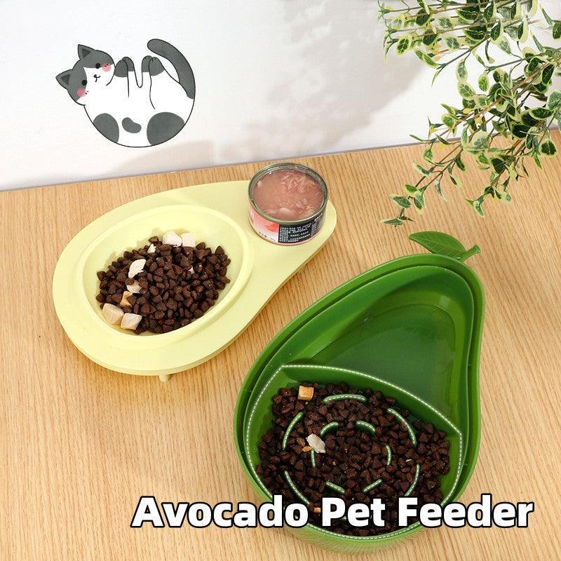 Avocado Pawsome Pet Feeding Set: Automatic Food Bowl And Water Dispenser-0