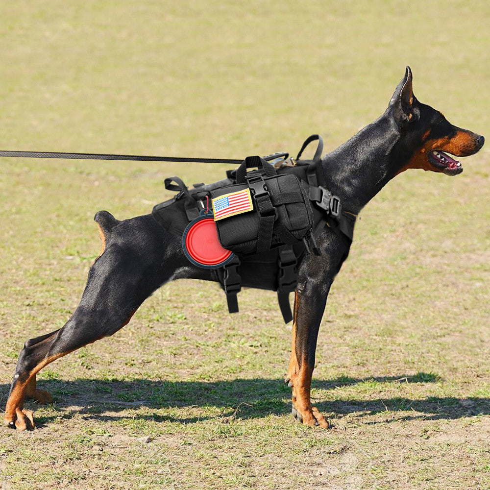 Dog outdoor vest tactical suit-4