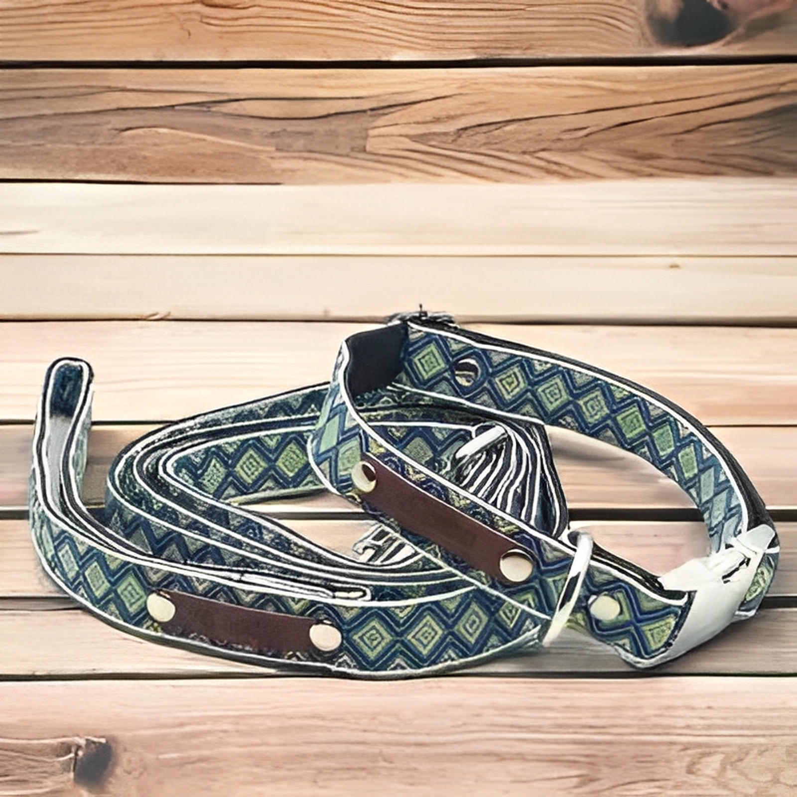 Finnigan's Luxury Canine Couture Collar Set-0