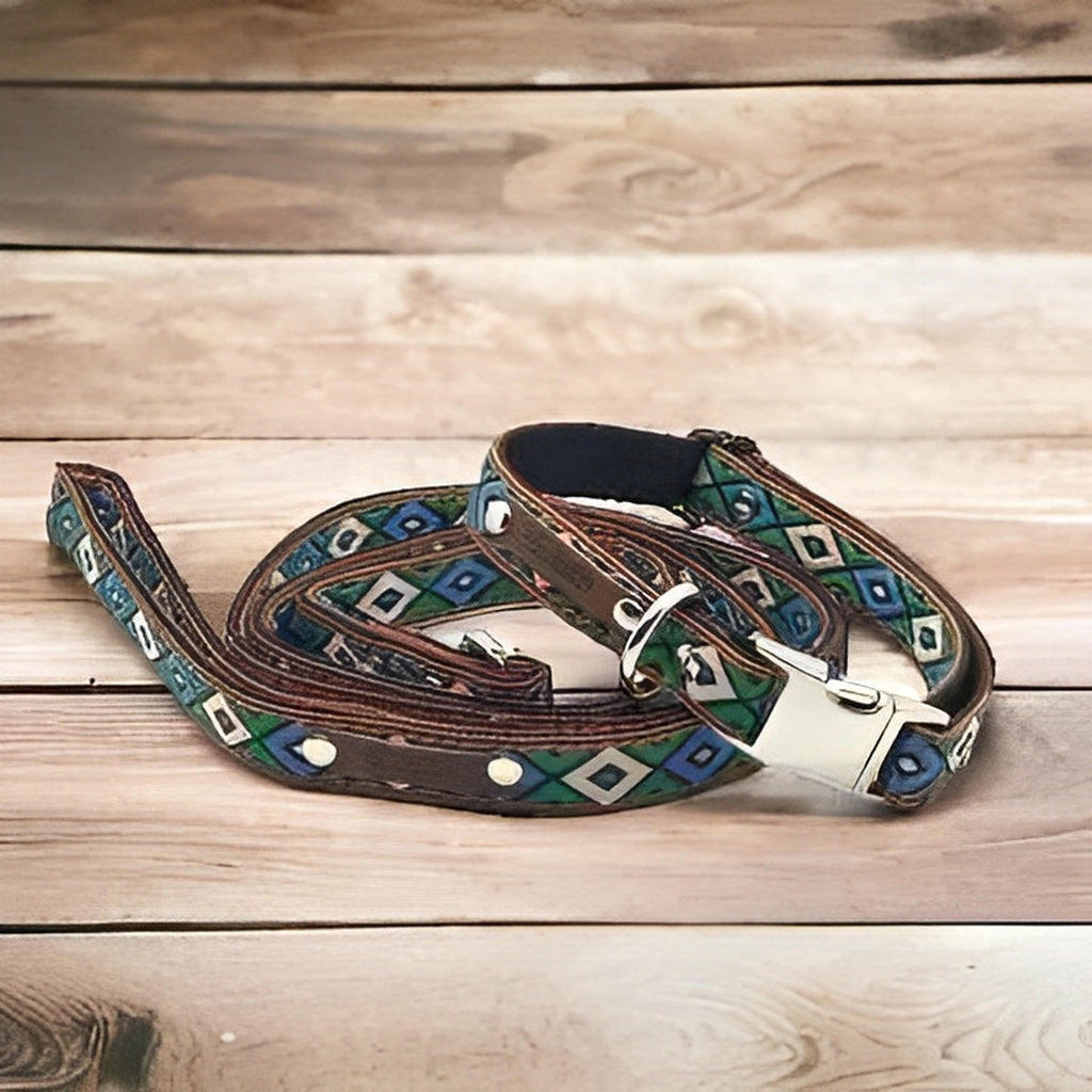 Finnigan's Whimsical Doggo Delight Dog Collar Set-0